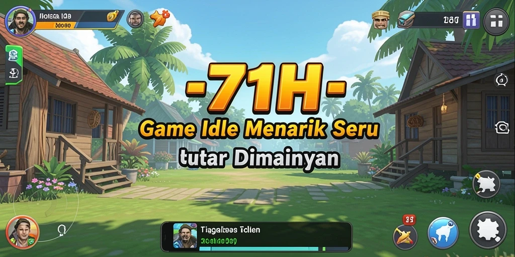 Screenshot gameplay 71H yang menunjukkan keseruan dalam bermain Idle.
