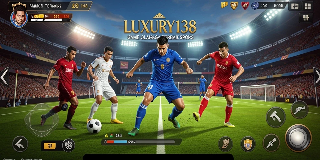 Tampilan gameplay yang menarik dari LUXURY138 saat bertanding.